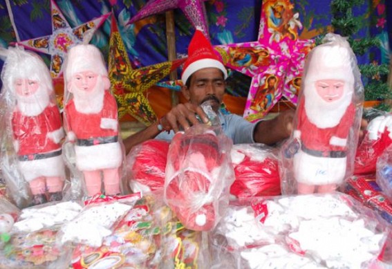City gears up to celebrate Christmas